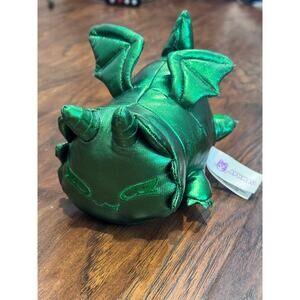 Aphmau MeeMeows Mystery 6" Gemstone Dragon Emerald Cat Plush Stuffed Animal Toy